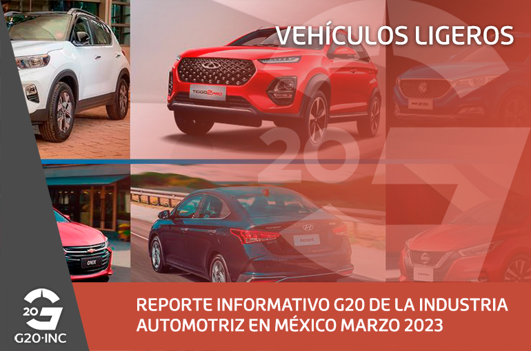 REPORTE INFORMATIVO G20 DE LA INDUSTRIA AUTOMOTRIZ EN MÉXICO MARZO 2023